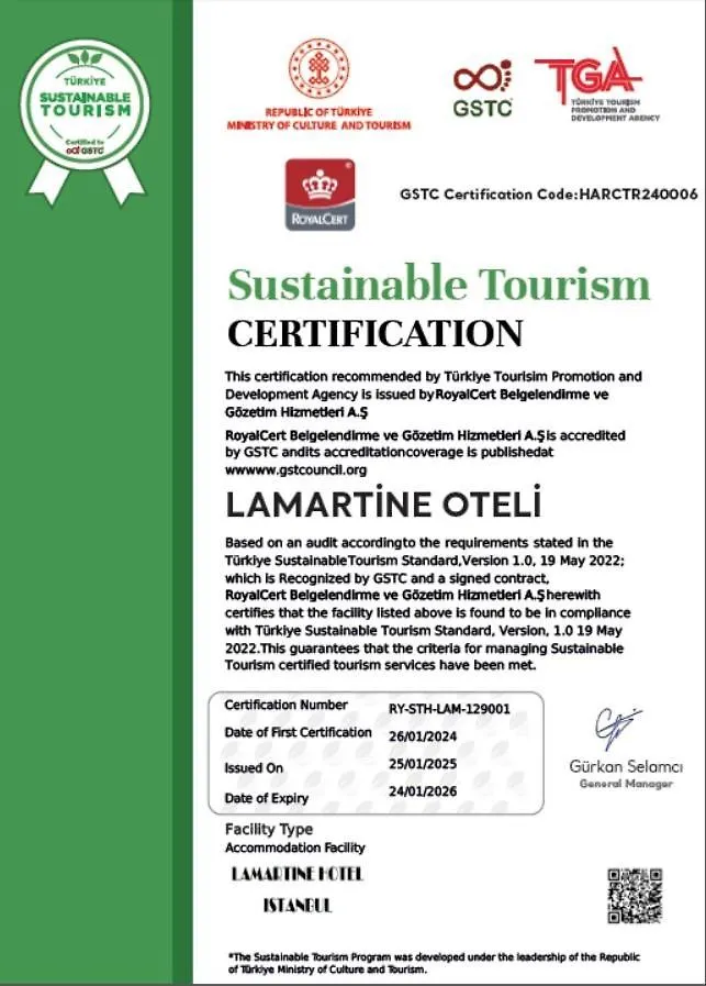 Lamartine Hotel Istambul 4*,  Turquie
